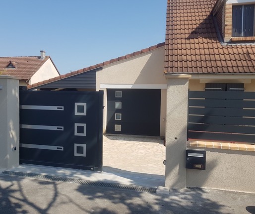 installation de portails sur mesure à Berry-Bouy près de Bourges dans le Cher 18